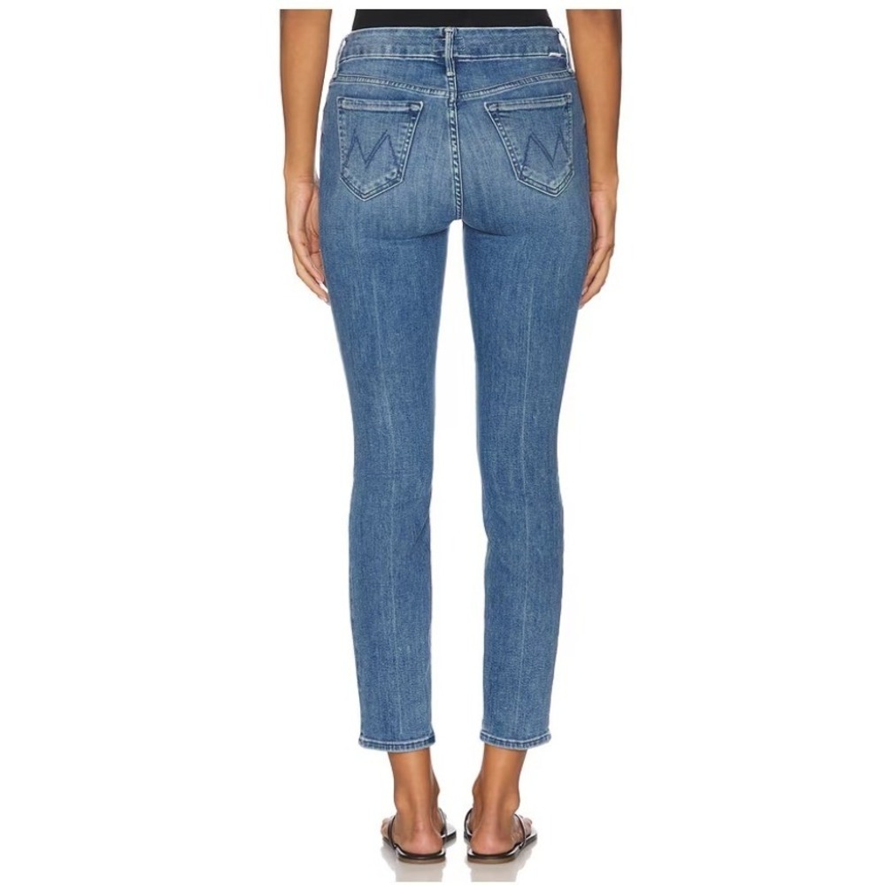 Mother The Looker Ankle We The Animals Skinny Jeans Blue Denim Size 27